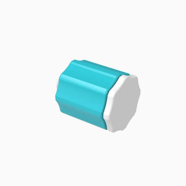 ELDON JAMES LMSLN-P-MN-B-QC Stationary Luer Lock Plug and Nut Assembly, Medical Nylon, Berry | CJ8HPV