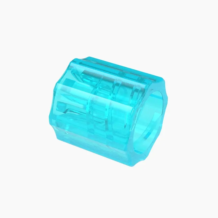 ELDON JAMES LSLR-PP-B-QC Luer, Snap Lock Nuts, Berry | CJ8HTN