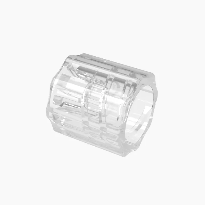 ELDON JAMES LSLR-PP-QC Snap Lock Nut, Non Animal Derived Polypropylene | CJ8HTR