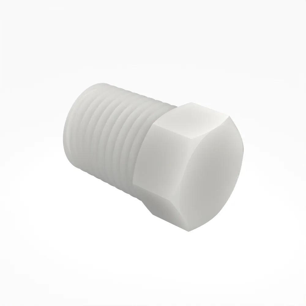 ELDON JAMES P4-S80NK7 Threaded Hex Plug, 1/4-18 NPT Size | CJ8JFP