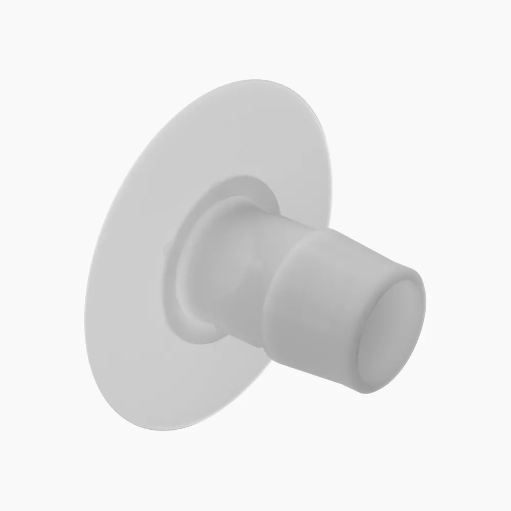 ELDON JAMES PD12NKF-QC Port Disk, 3/4 Inch Barb, Natural Kynar Flex QC | CJ8JHG