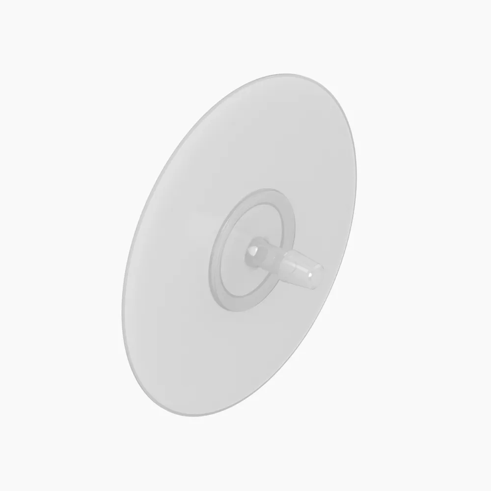 ELDON JAMES PND2.5NKF-QC Port Disk, 5/32 Inch Barb, No Dimples, Natural Kynar Flex QC | CJ8JPJ