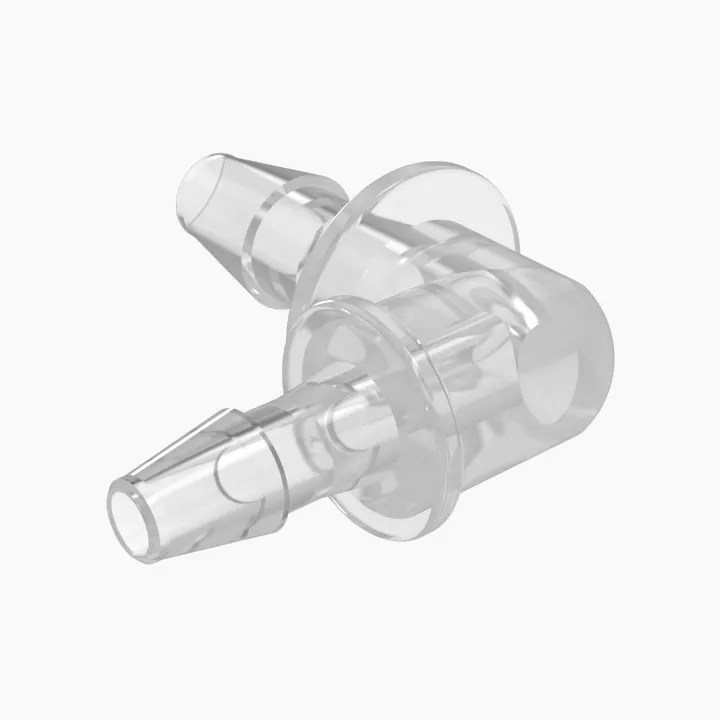 ELDON JAMES RL2-1.5-200PP-QC Reduction Elbow, 1/8 x 3/32 Inch Barb, Polypropylene QC | CJ8JRT