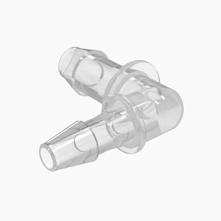 ELDON JAMES RL3-2-200PP Reduction Elbow, 3/16 x 1/8 Inch Barb, Polypropylene | CJ8JTF