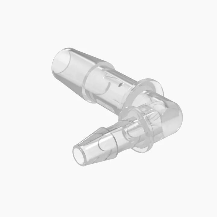 ELDON JAMES RL4-2-200PP Reduction Elbow, 1/4 x 1/8 Inch Barb, Polypropylene | CJ8JTM