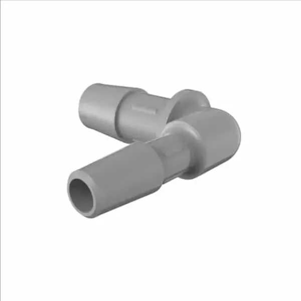 ELDON JAMES RL6-4PVDF Reduction Elbow, 3/8 x 1/4 Inch Size, Gray Kynar 740 | CJ8JUJ