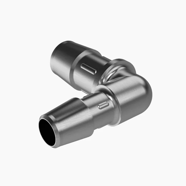 ELDON JAMES RL6-5SS Reduction Elbow, 3/8 x 5/16 Inch Size, Stainless Steel | CJ8JUM