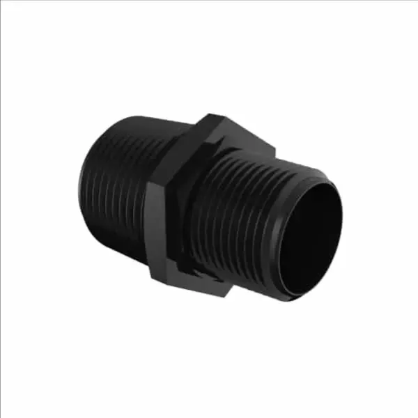 ELDON JAMES RN16-12GFBN Conversion Nipple, 1 x 3/4 NPT Size, Glass Filled Black Nylon | CJ8JVN