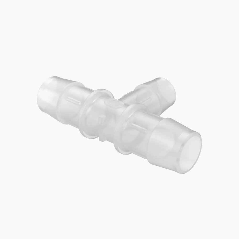 ELDON JAMES RT12-10PP-QC Barbed Recuction Tee, 3/4 x 5/8 Inch Size | CJ8JZQ