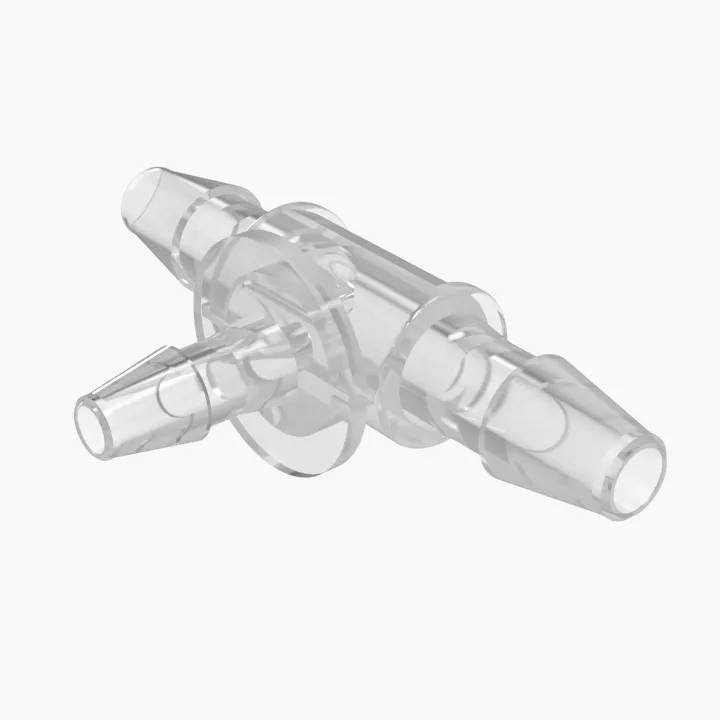 ELDON JAMES RT2-1.5-200PP-QC Reduction Tee, 1/8 x 3/32 Inch Barb, Non Animal Derived Polypropylene QC | CJ8KCW