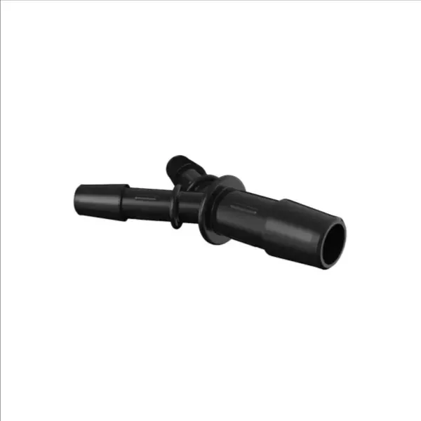 ELDON JAMES RY4-6GFBN Reduction Y Fitting, 1/4 x 3/8 Inch Inside Dia., Glass Filled Black Nylon | CJ8KKL