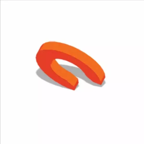 ELDON JAMES SCROR Color Coded Clip Ring, Orange | CJ8KNP