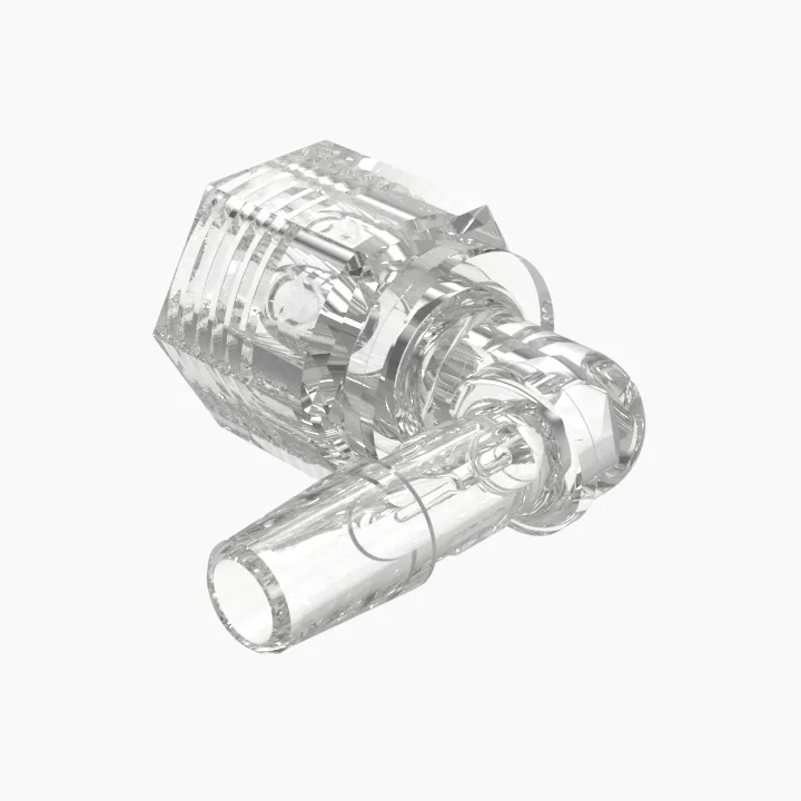 ELDON JAMES SL90F9-4CVUN Elbow Swivel Disconnect, 9/16-18 UNF Thread Size, 90 Degree | CJ8KRQ