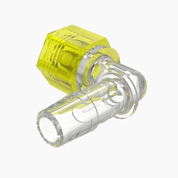 ELDON JAMES SL90F9-6CVUY Elbow Swivel Disconnect, 9/16-18 UNF Thread Size, 90 Degree | CJ8KTL