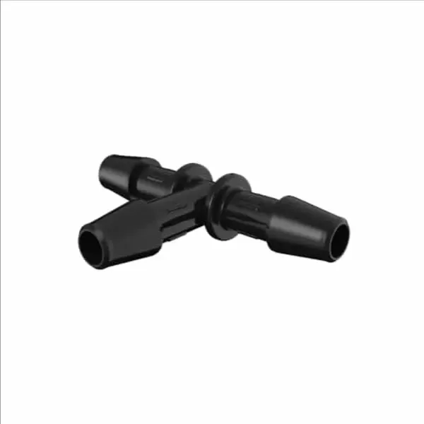 ELDON JAMES T0-3GFBN Glass Filled Black Nylon Tee, 3/16 Inch Inside Dia. | CJ8KZB