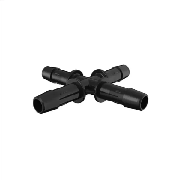 ELDON JAMES X0-6-200BN Cross, 3/8 Inch Inside Dia., Black Nylon | CJ8LZQ