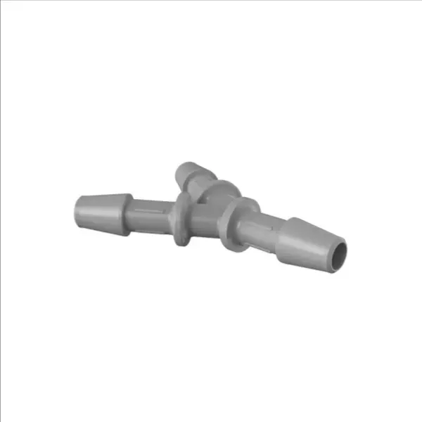 ELDON JAMES Y0-2.5PVDF Y Connector, 5/32 Inch Inside Dia., Gray Kynar 740 | CJ8MCN