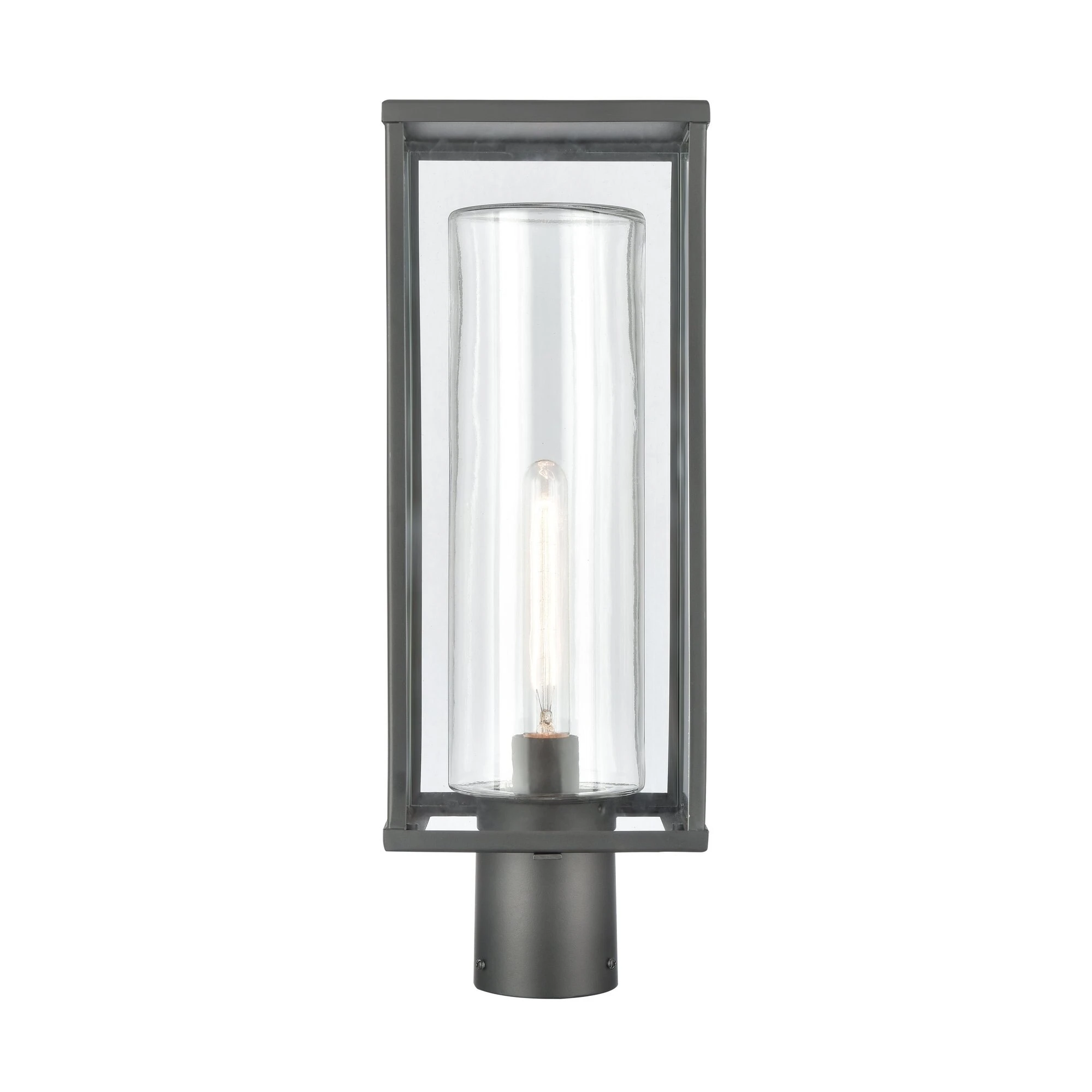 Augusta 1975 Feet Feet High 1Light Outdoor Post Light, Matte Black