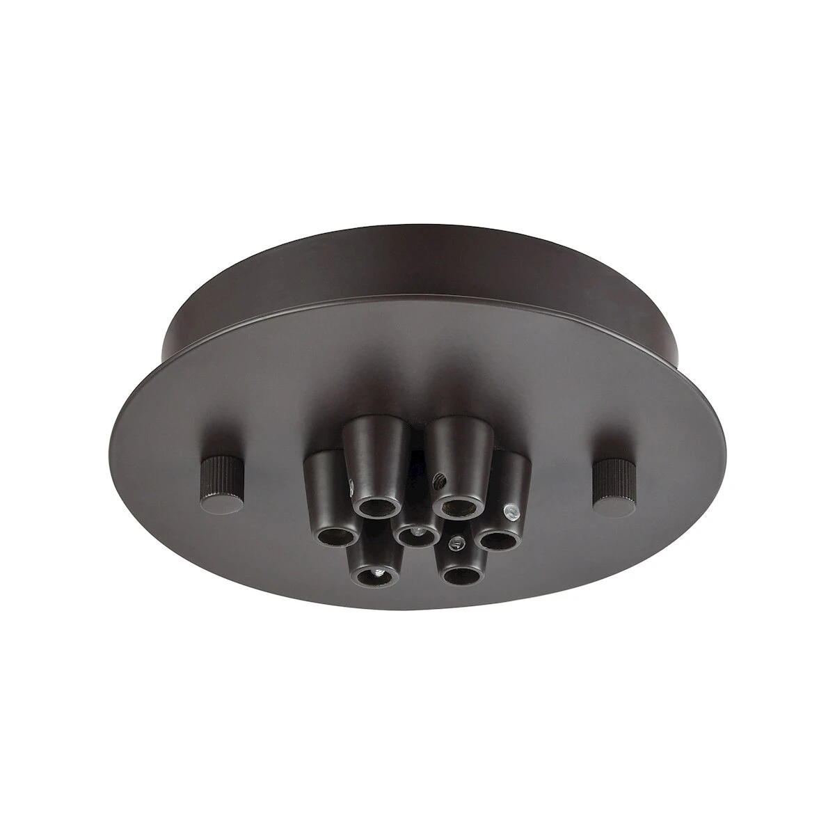 Pendant Options 7 Light Small Round Canopy Inch Oil Rubbed Bronze