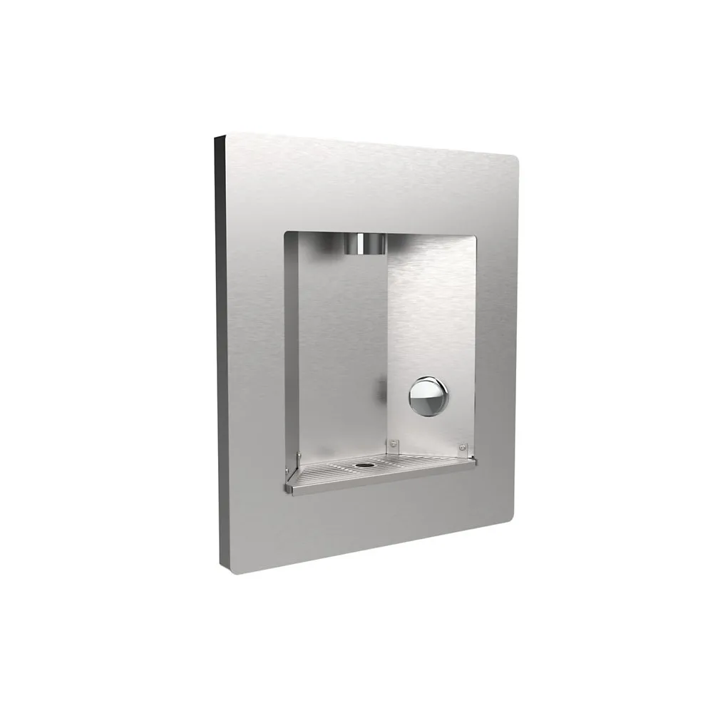 Commercial Water Dispenser Non-Filtered Non-Refrigerated Stainless With Brass Drain