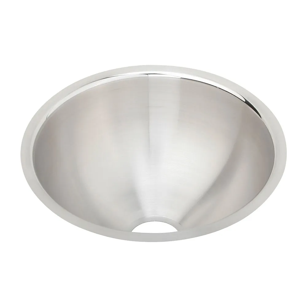 Single Bowl Undermount Bathroom Sink, Stainless Steel, 11-3/8 x 11-3/8 x 4-3/4 Inch Size