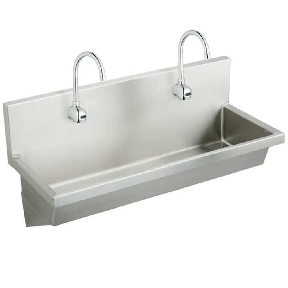 Hand Wash Sink Kit, Stainless Steel, 48 x 20 x 8 Inch Size