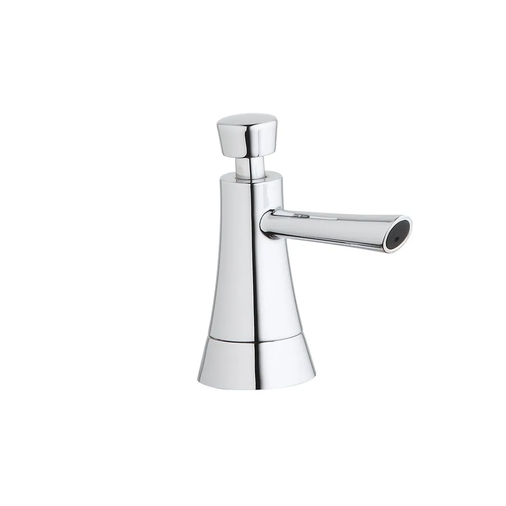 Soap Lotion Dispenser, Chrome, 2 X 4-3/4 X 3 Inch Size
