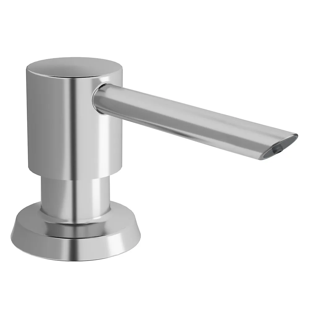 Soap Lotion Dispenser, Chrome, 1-15/16 X 2-5/8 X 2-5/8 Inch Size