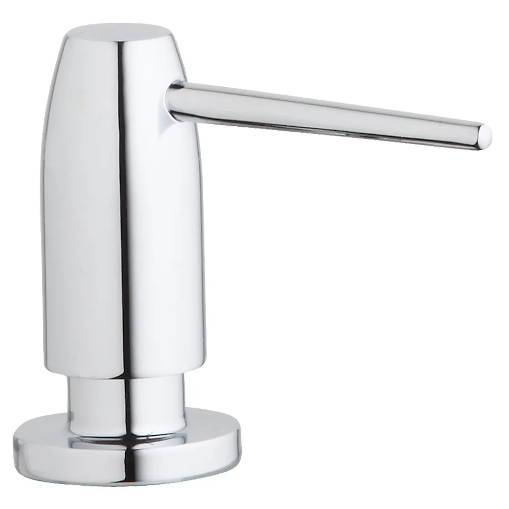 Soap Lotion Dispenser, Chrome, 1-3/4 X 4-1/2 X 3 Inch Size