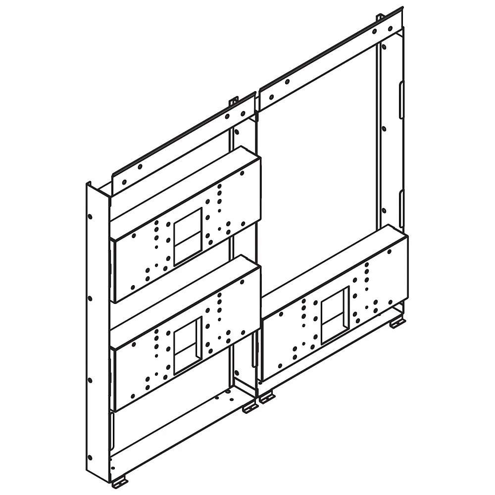 Mounting Frame For Bi-Level In-Wall