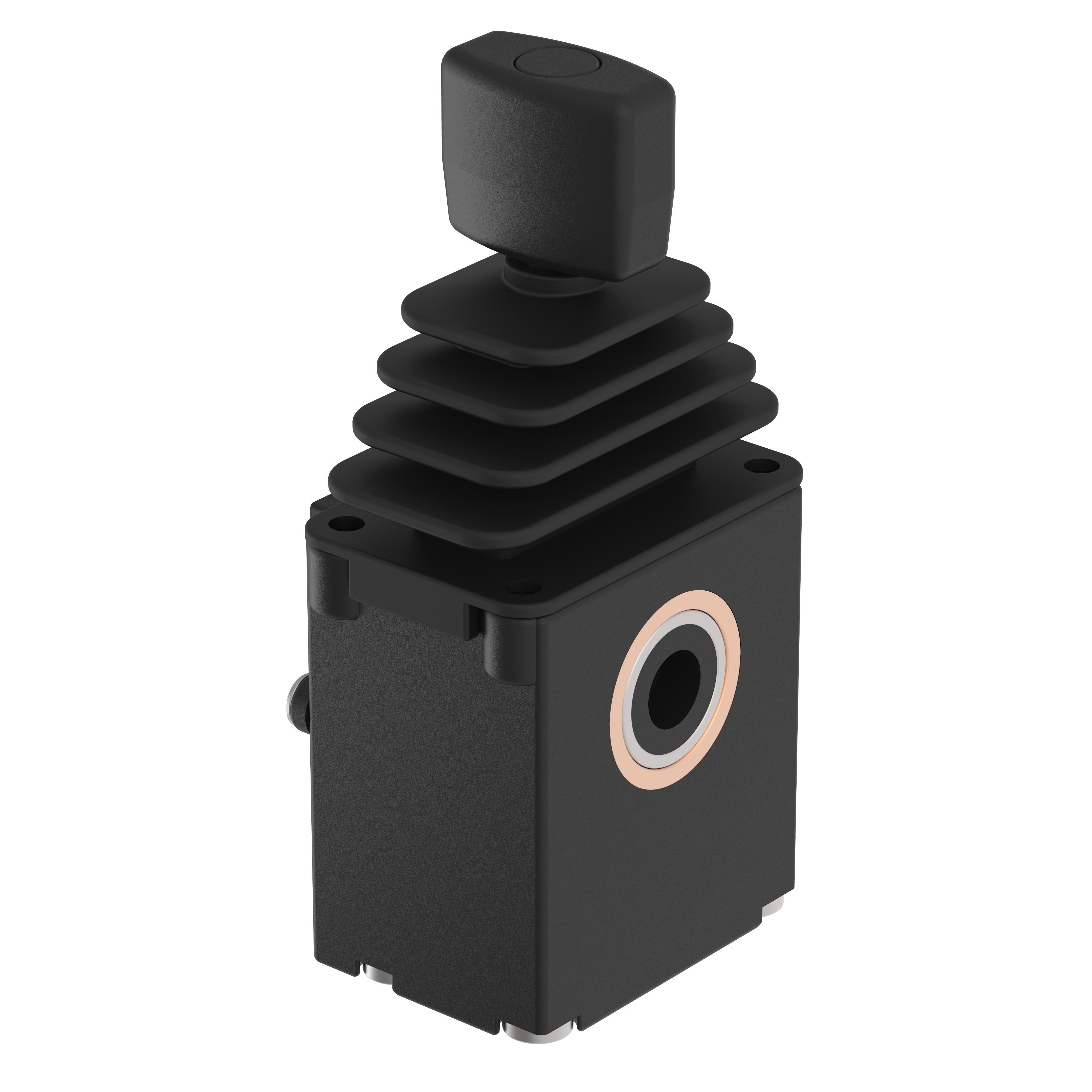 ELOBAU J3A6AA0A Fingertip Joystick, 4,5-5,5V DC, Output Signal 0.5 to 4.5V DC | CL7MVR