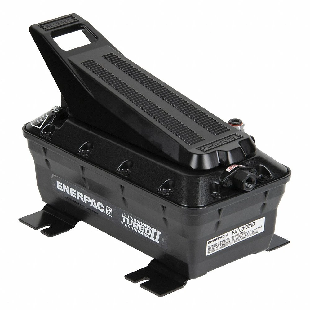 Air Pump, 5000 PSI Max, 116 cu Inch Reservoir Capacity, Foot/Hand