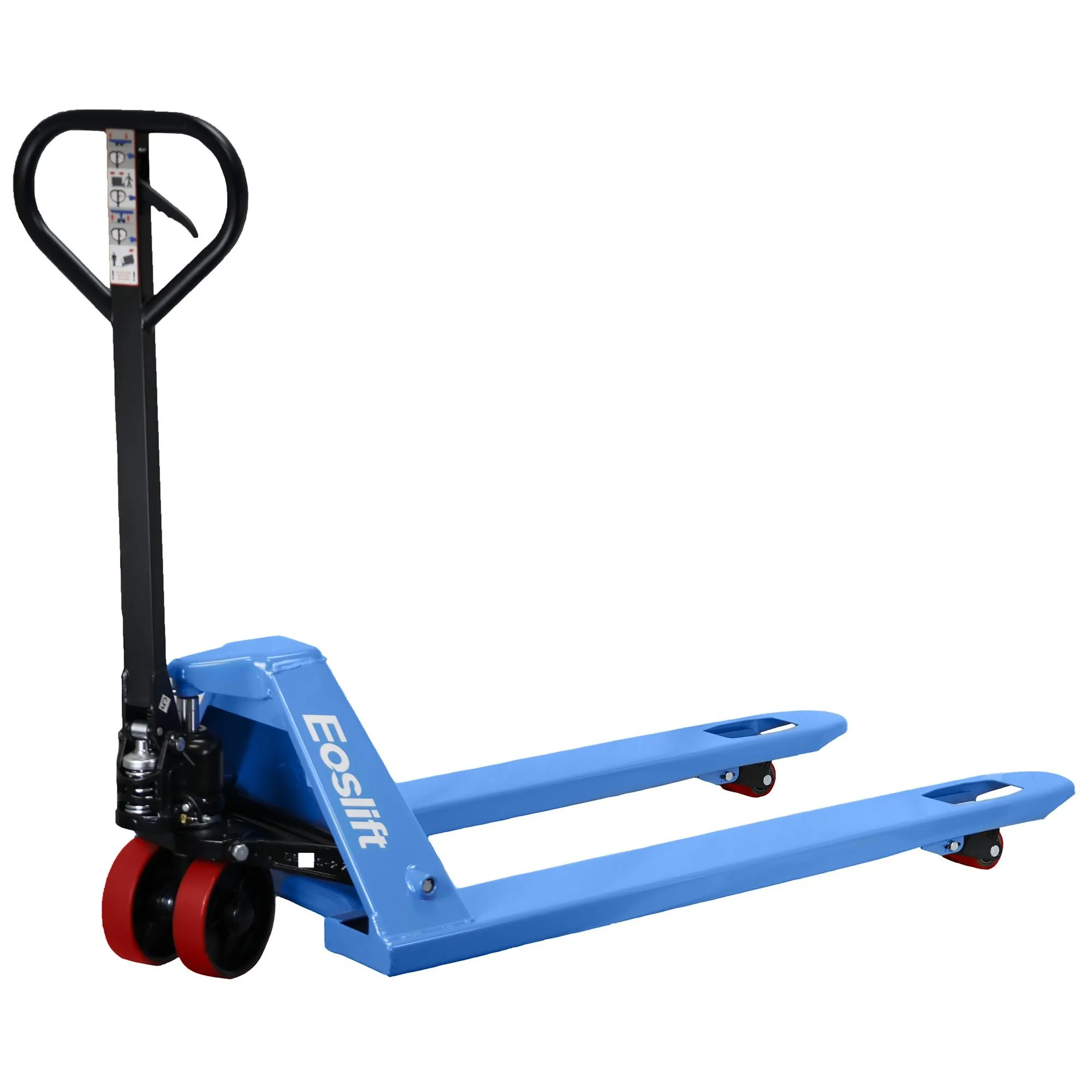 Standard M25D Manual Pallet Jack 5, 500 lbs. 27 Inch x 48 Inch with Polyurethane Wheels