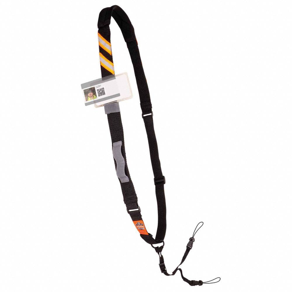 Padded Barcode Scanner Sling Lanyard, Neoprene, Universal, 27 1/2 Inch Ht, 1 Inch Wd