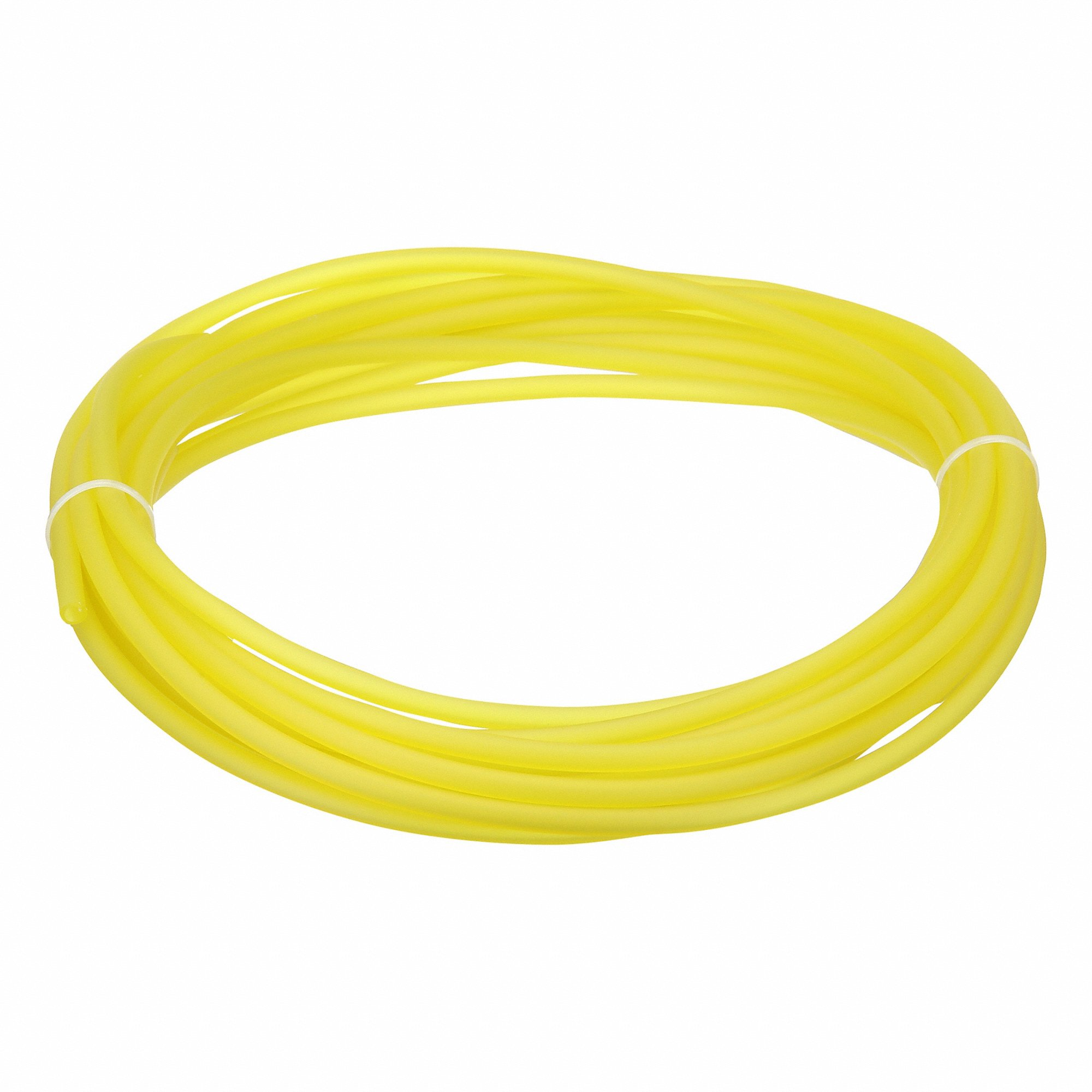 EXCELON 40404X1-25 Tubing, Pvc, Yellow, 4 mm Inside Dia, 6 mm Outside Dia, 25 Ft Overall Length | CP4VGY 797JX6