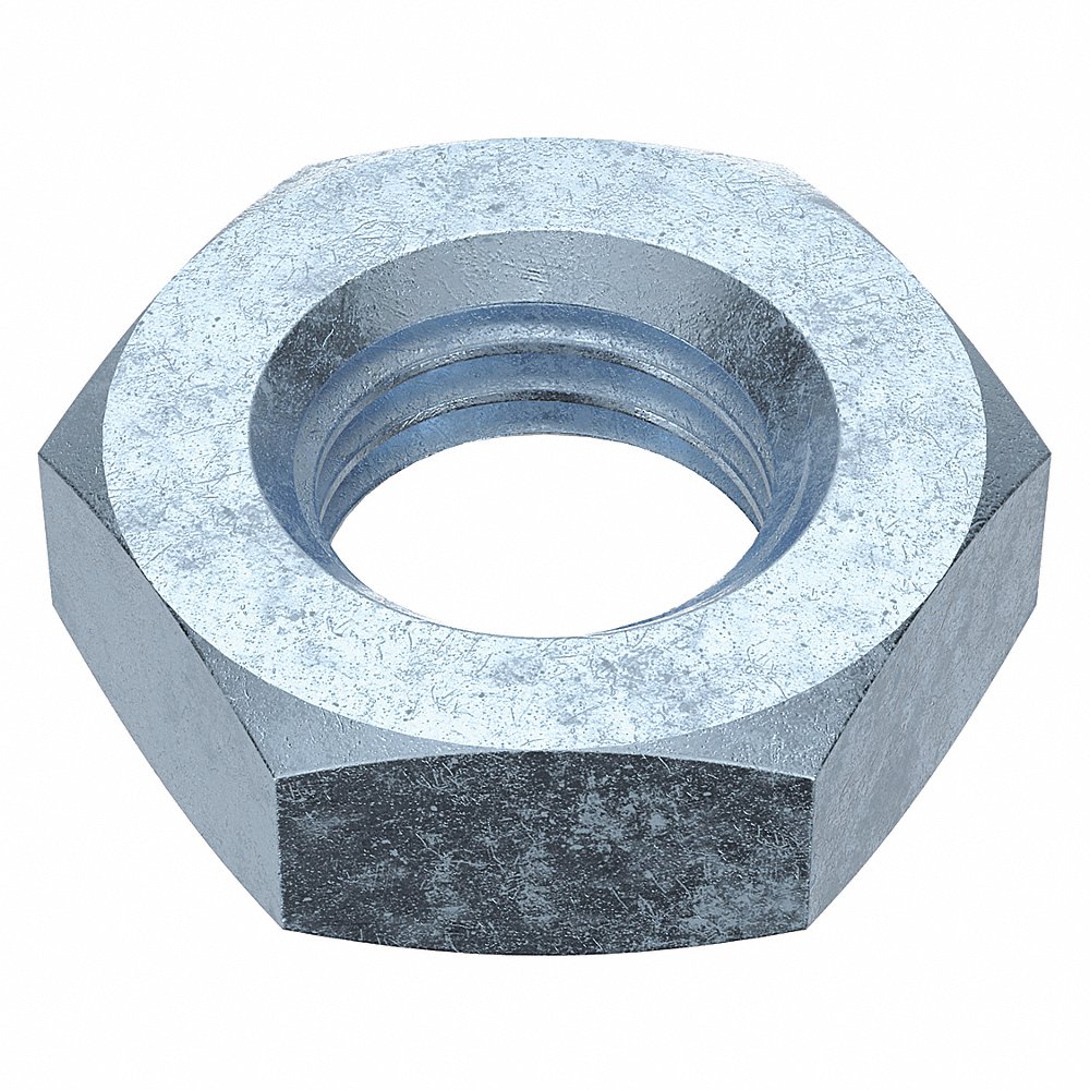 FABORY B11391.087.0001 Jam Nut, 7/8-9 Thread Size, Grade A Grade | CG7AYV 164Y28