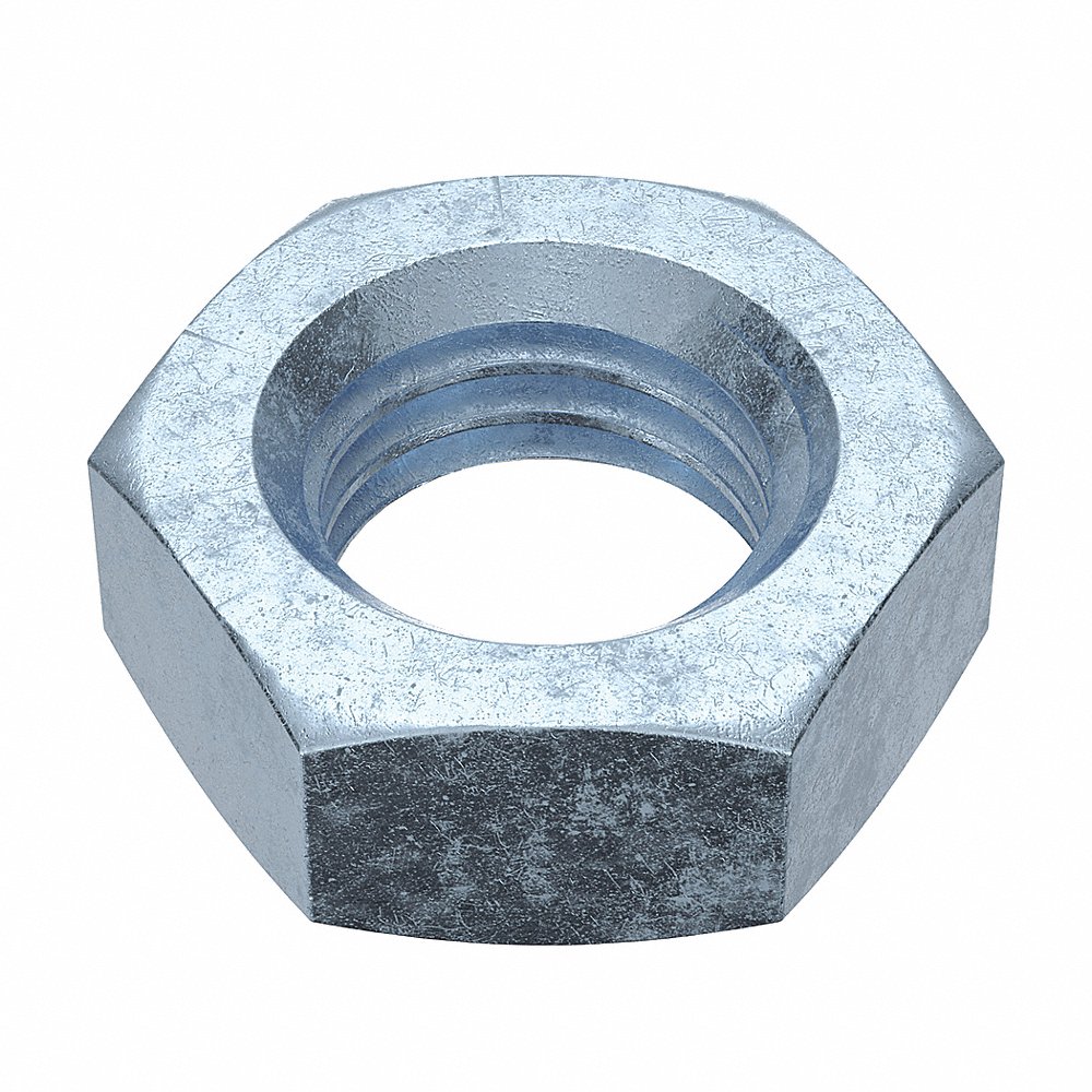 FABORY U11351.075.0001 Jam Nut, 3/4-10 Thread Size, Grade 5 Grade | CG8LUG 41VK30