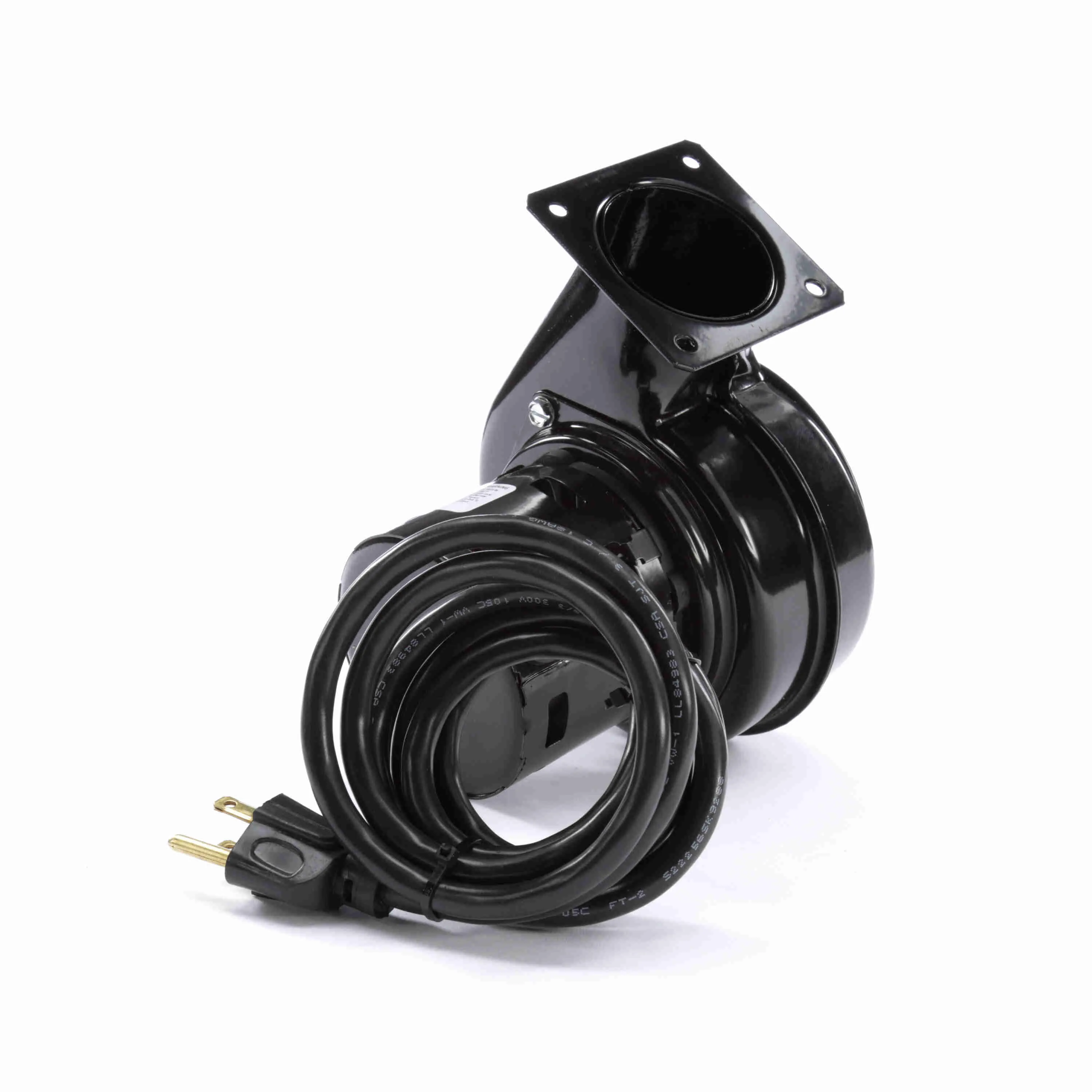 Round Outlet Shaded Pole Centrifugal Blower, 120 V, Flange