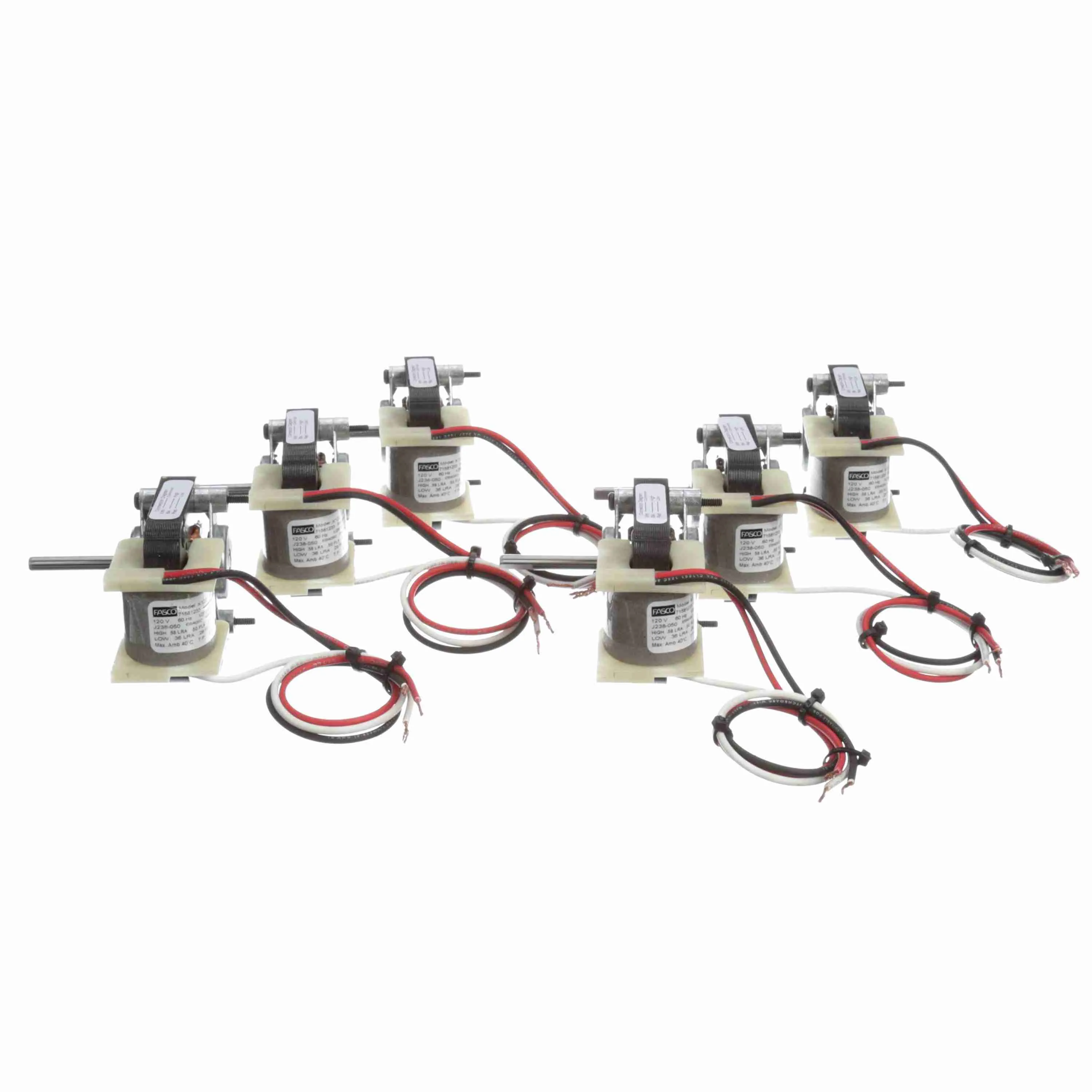 C-Frame / Skeleton Motor, 1/260 HP, 3000 rpm, 2 Speed, 120 V