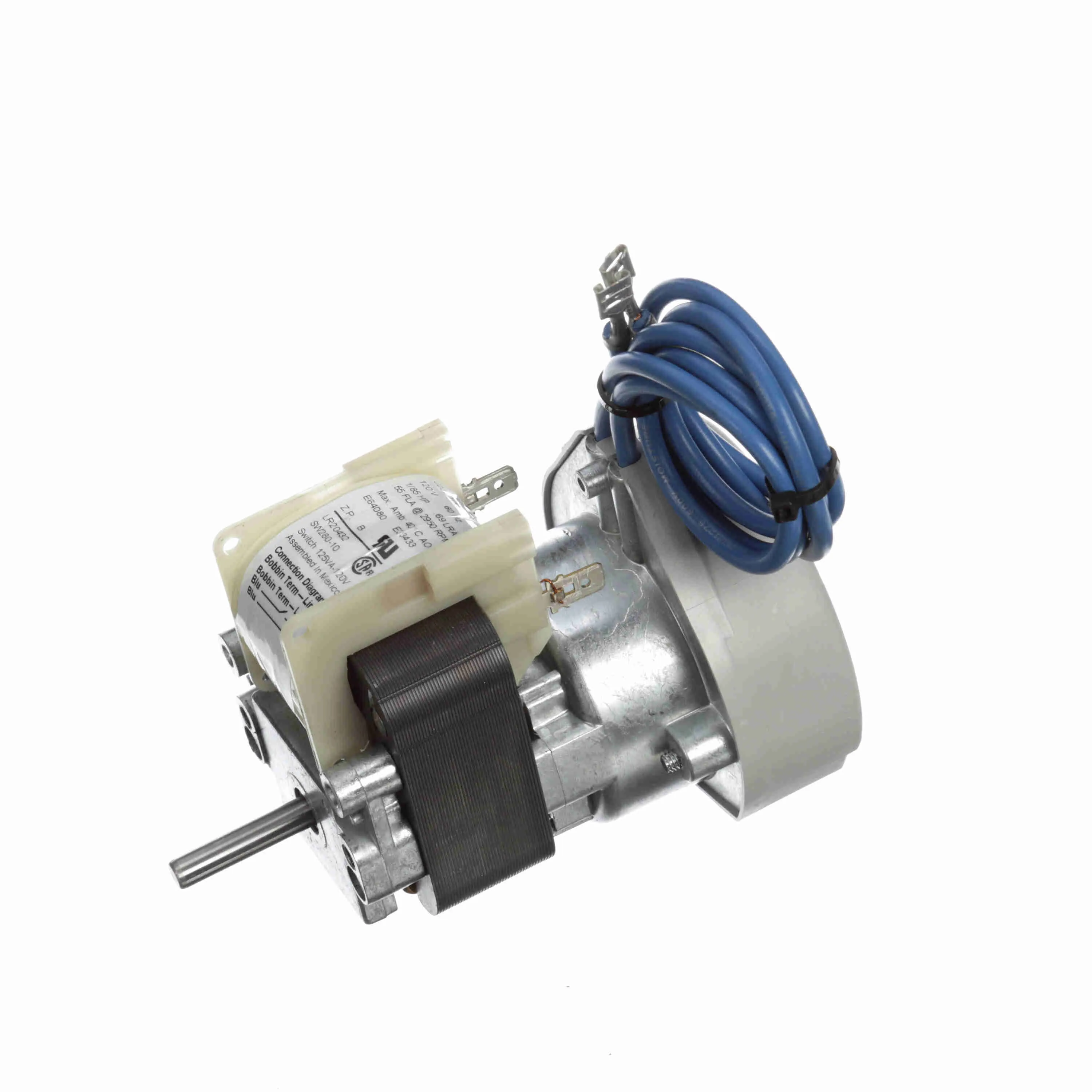 C-Frame / Skeleton Motor, 1/85 HP, 3000 rpm, 120 V