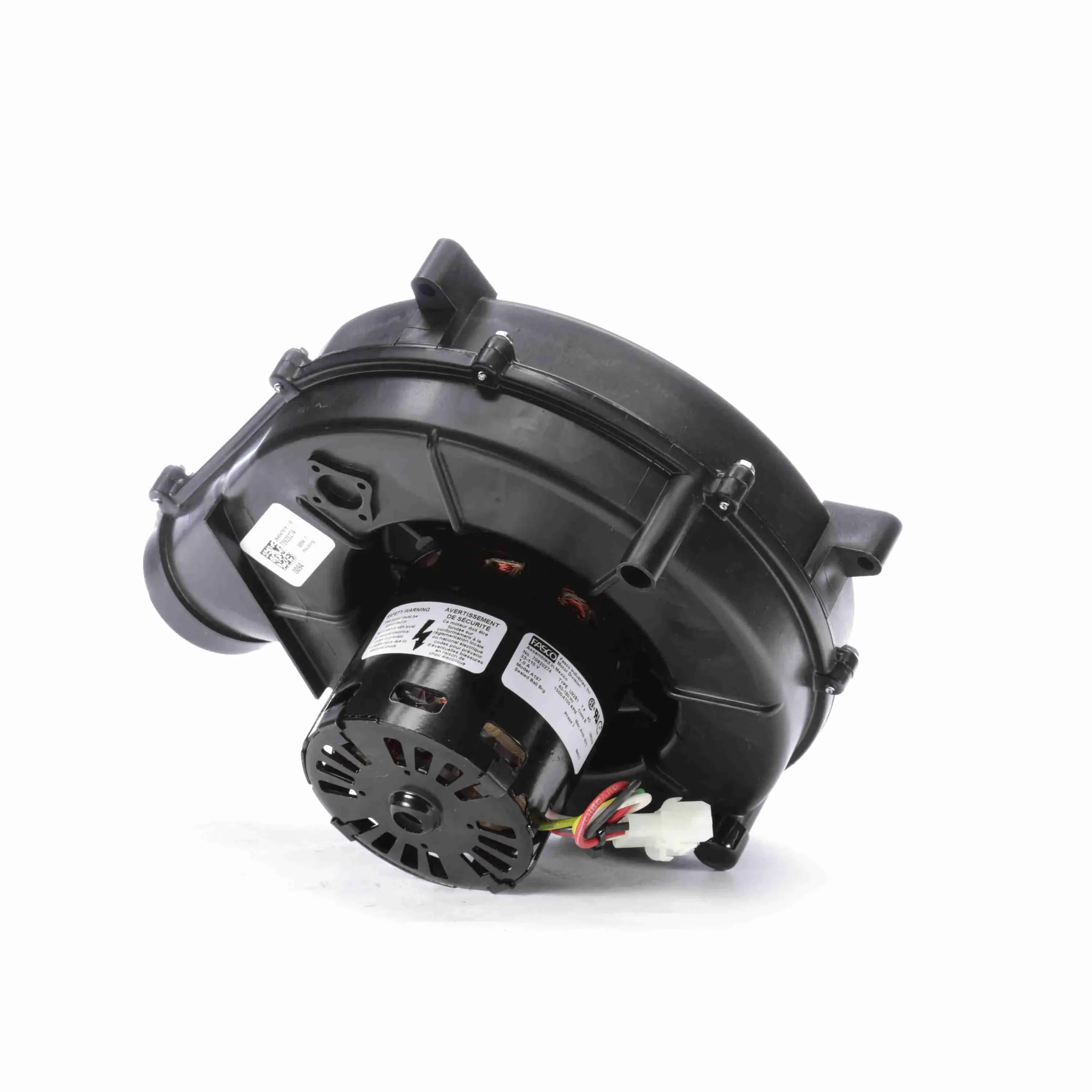 FASCO A197 OEM Blower, Round, 6 1/2 Inch Wheel Dia., 3-Phase Motor, 33/110V AC, 1A | CJ2XXX 45KC88