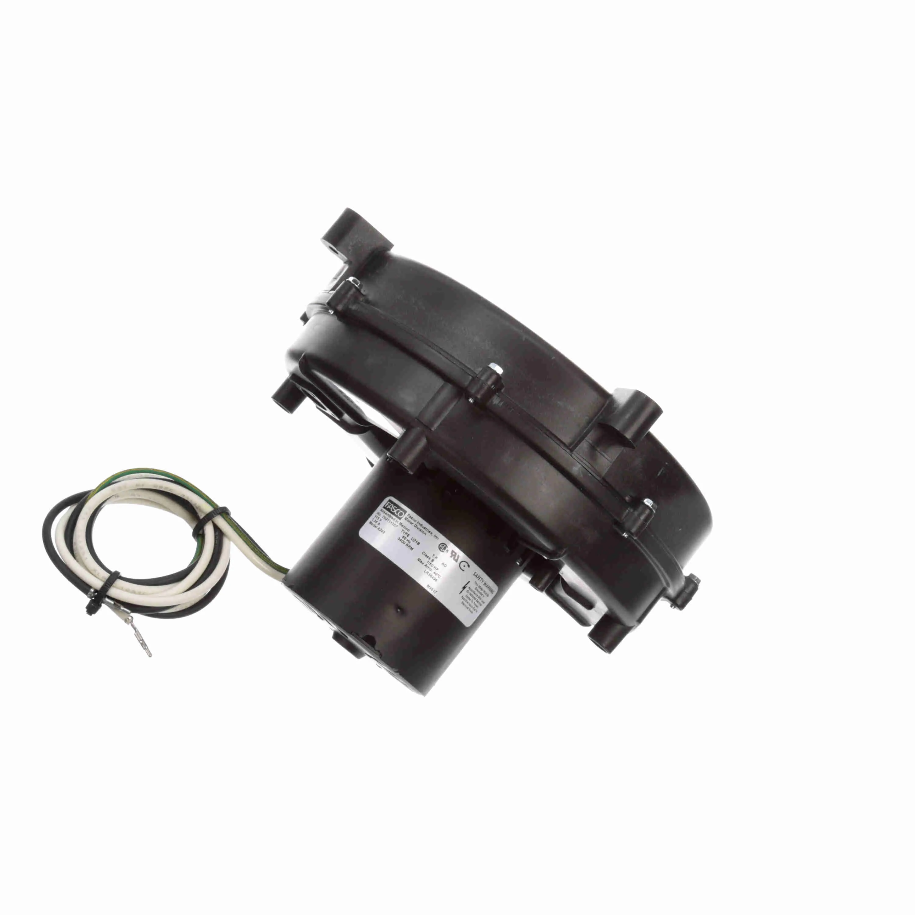 FASCO A242 OEM Blower, Round, 6 1/2 Inch Wheel Dia., Shaded Pole Motor, 115V AC, 1.36A | CJ2XUT 45KD19