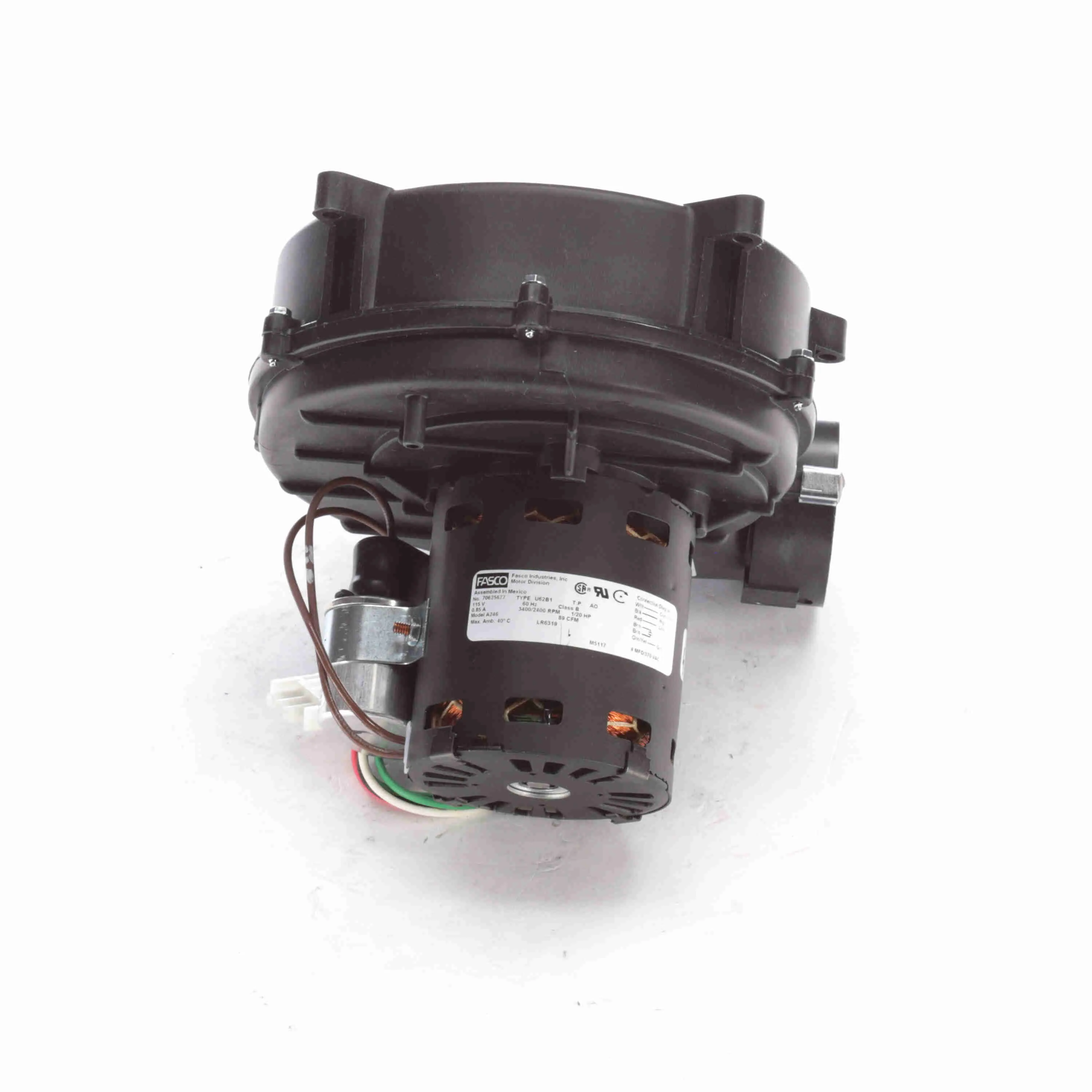 FASCO A246 OEM Blower, Round, 4 3/4 Inch Wheel Dia., 115V AC, Auto | CJ2XYZ 45KD23