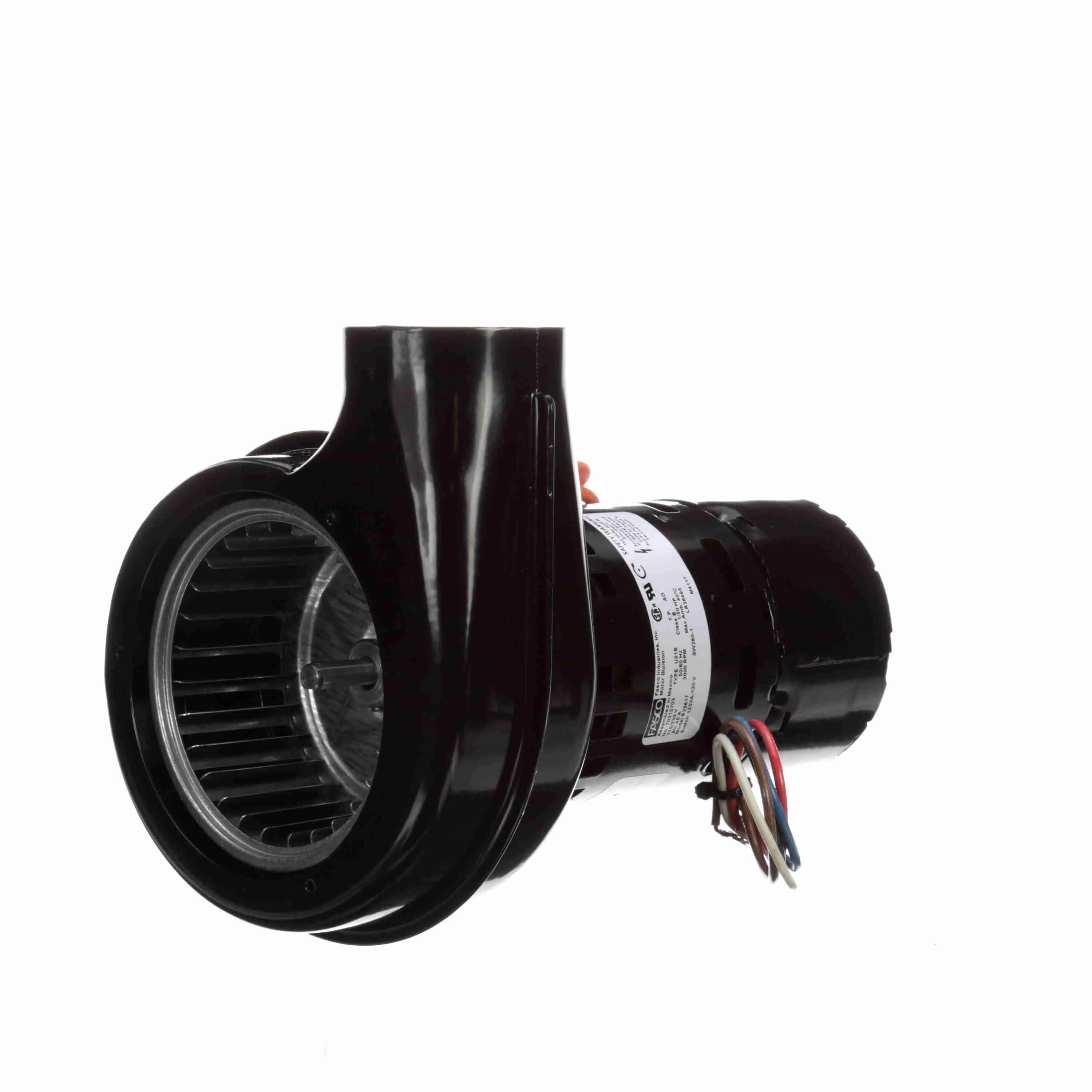 FASCO B23617 OEM Blower, Round, 3 13/16 Inch Wheel Dia., Shaded Pole Motor, 115/230V AC, Auto | CJ2XYX 45KD88