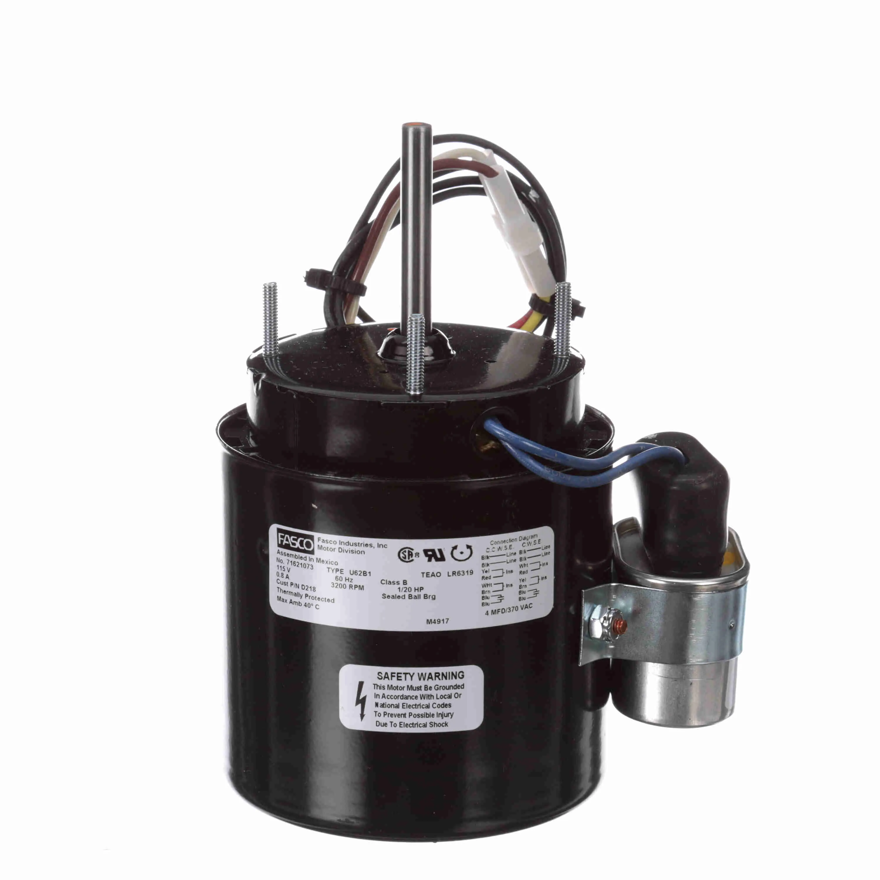 FASCO D218 Hvac Motor 1/20 Hp 3200 Rpm 115v 3.3 | AC7LTC 38N524