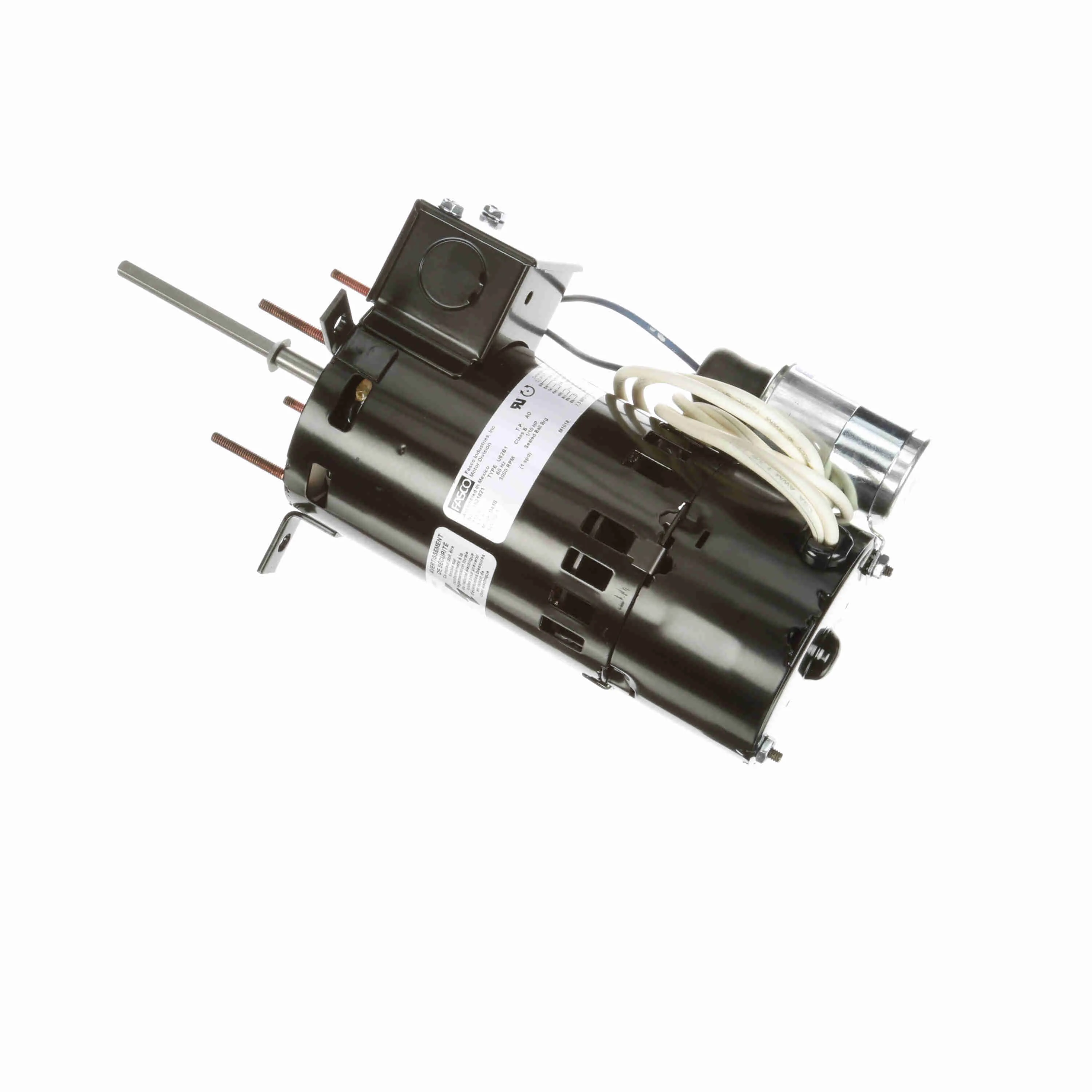 FASCO D410 Motor, 1.1 HP, 115V, 3000 RPM, 3 5/16 Inch Diameter | CJ2WCM 161M26