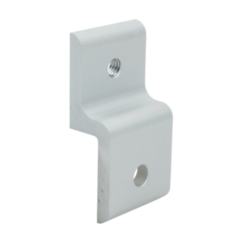 FATH 162911 Panel Holder, Silver, Anodized Aluminum, Slot Size 8 | CV7QDW