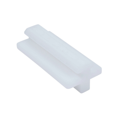 FATH 162970 Profile Slider Center Ridge, White, Polyoxymethylene, Slot Size 10 | CV7BVN