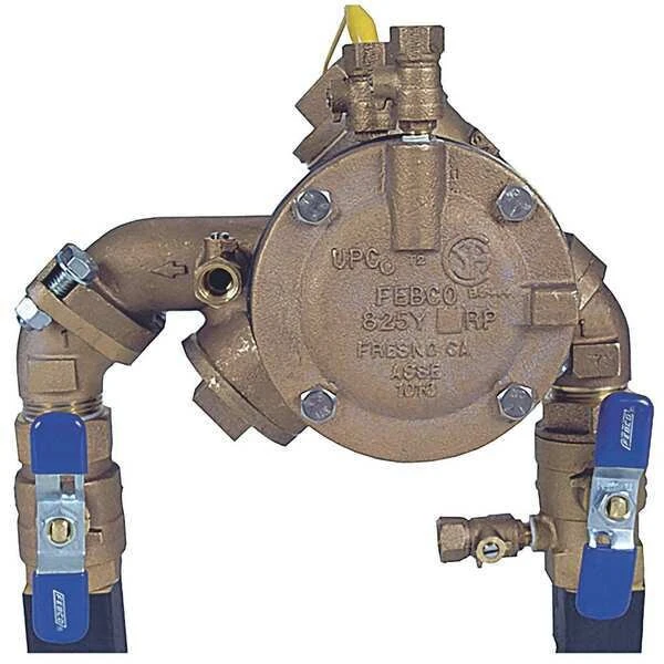 Reduced Pressure Zone Backflow Preventer, LF825YA, With Flood Detection Sensor & Strainer