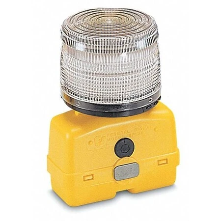 FEDERAL SIGNAL BPL26L-C Led Warning Light, Battery Powered, Portable , Clear | DZ2KUG